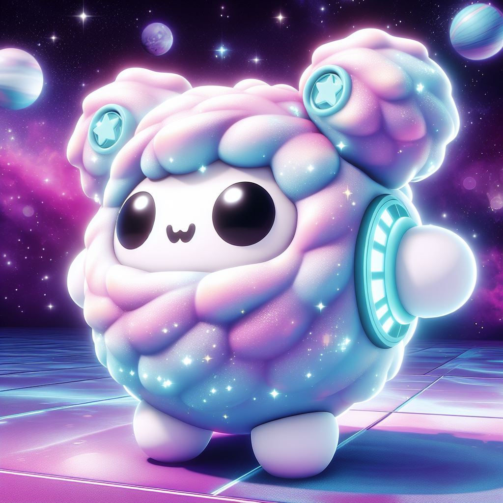 The Galactic Puff: A Dream Pet Concept in Roblox photo